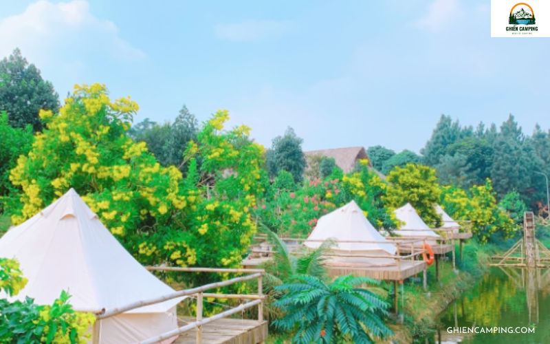 Top địa điểm cắm trại bằng ô tô gần Hà Nội có view đẹp nhất 8 Ba Vì Eco Camping - Địa điểm cắm trại bằng ô tô gần Hà Nội