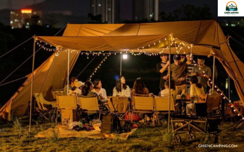 Danh sách những dụng cụ cần có khi đi Glamping 9 Hệ thống chiếu sáng