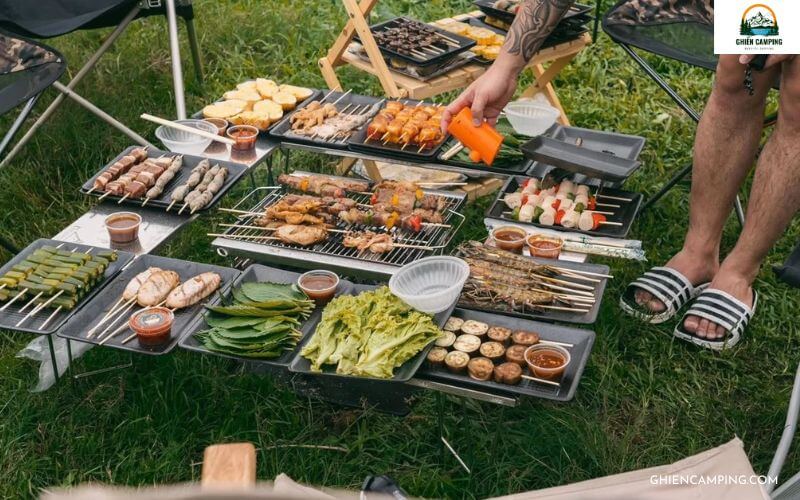 Kinh nghiệm cắm trại qua đêm an toàn cho người mới 8 Bảo quản và chuẩn bị thức ăn qua đêm