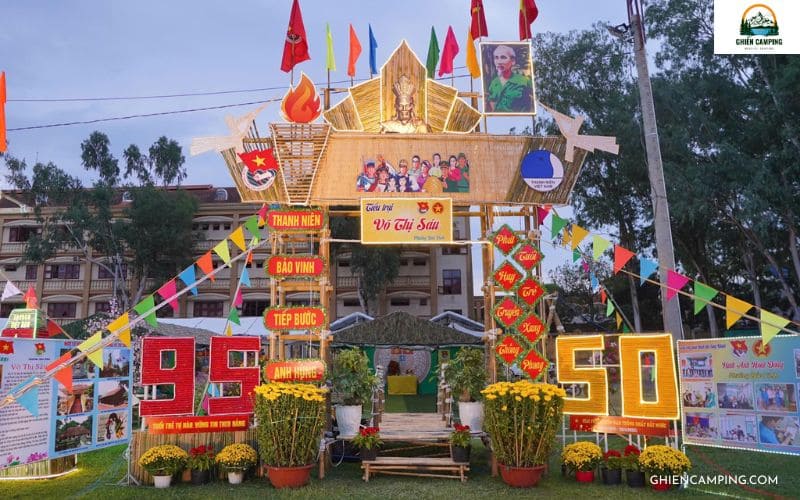 Hướng dẫn làm mô hình cổng trại bằng tre đơn giản, ấn tượng 14 Tổng hợp những mô hình cổng trại bằng tre đẹp, ấn tượng