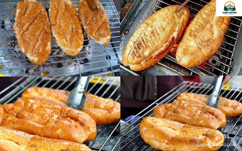Những món nướng khi đi cắm trại hấp dẫn không thể bỏ qua 13 Bánh mì nướng mật ong