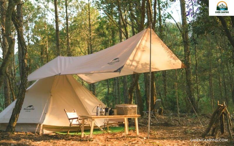 Top những mẫu trang trí lều trại đẹp và dễ làm nhất 10 Mái tăng – mở rộng không gian thư giãn ngoài trời