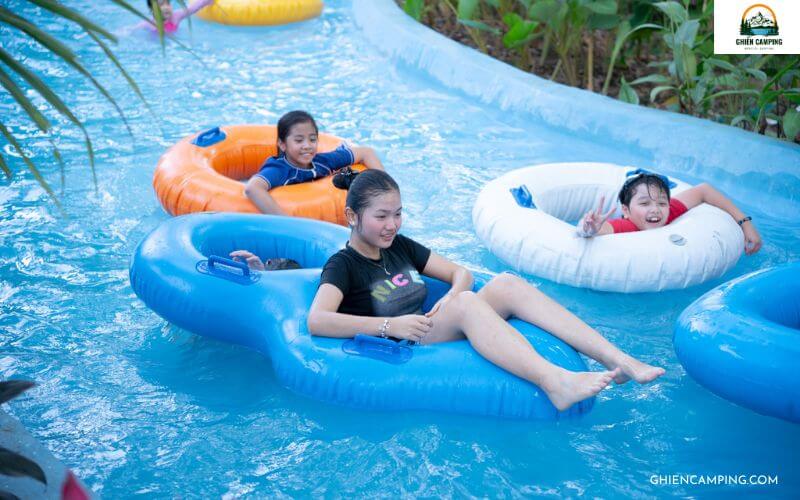 Review Asia Island Glamping - Điểm hẹn “trốn nắng” quận 9 Sài Gòn 13 Dòng sông lười độc đáo tại Asia Island Glamping