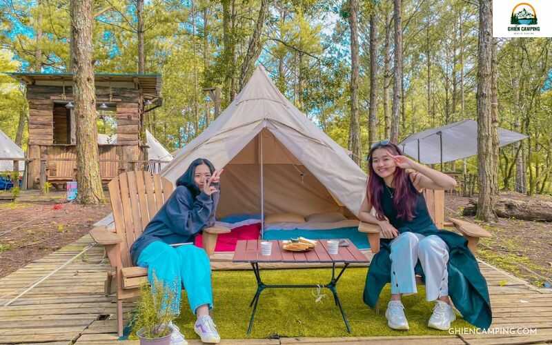 TOP 5+ Địa điểm glamping Đà Lạt cực đẹp săn mây cực chill 8 Lux Camp Đà Lạt