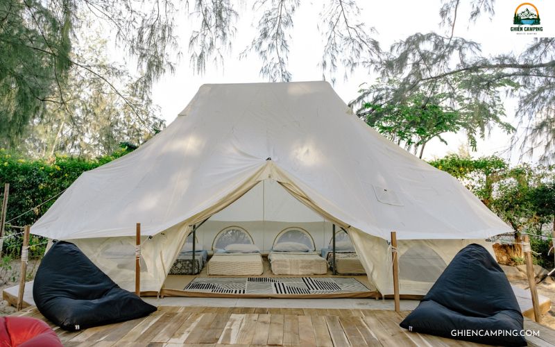 12 Địa điểm glamping gần sài gòn lý tưởng cho kỳ nghỉ cuối tuần 15 Pi Glamping - Không gian cắm trại sang trọng tại Vũng Tàu