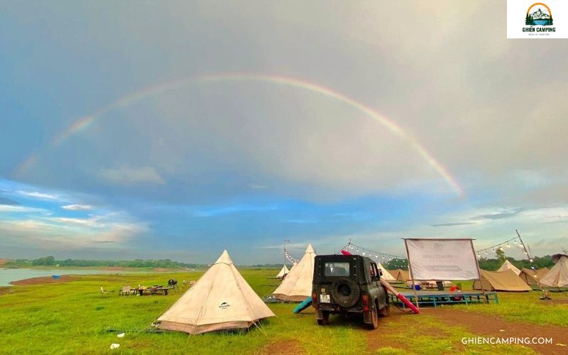 Top 5+ địa điểm glamping hồ Trị An sang chảnh view cực chill 8 The Emma Glamping Đồng Nai