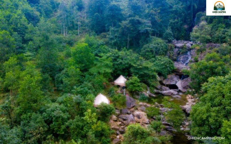 TOP 5 khu Glamping Thái Nguyên đẹp nhất không thể bỏ lỡ 11 Thác Ngao Glamping & Outdoor
