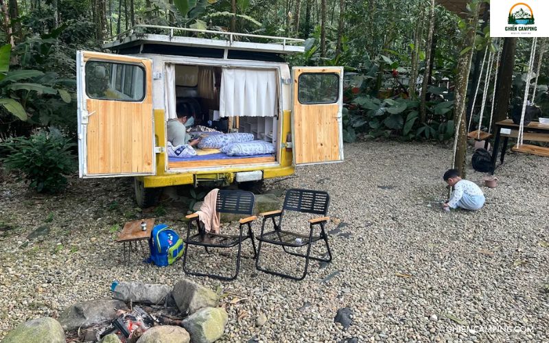 TOP 5 khu Glamping Thái Nguyên đẹp nhất không thể bỏ lỡ 8 MoJen's & Retreat – Glamping dưới chân núi Tam Đảo