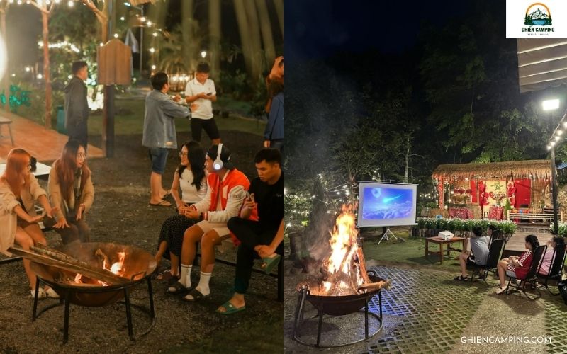 Review Zenda Glamping - Tổ hợp glamping & cafe sống ảo cực chất 18 Tận hưởng không gian sân vườn rộng lớn và thư giãn